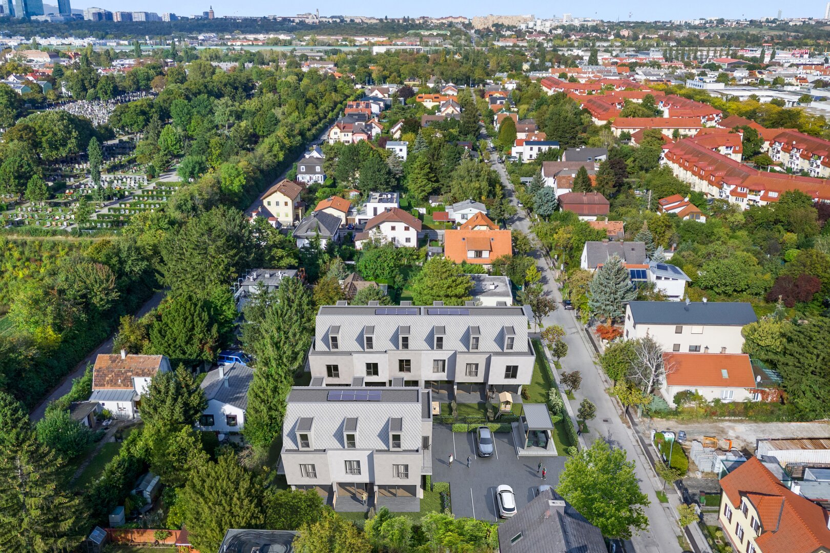 Premium Eckreihenhaus mit großzügigem Garten – Ihr exklusives Zuhause in traumhafter Wohngegend in Inzersdorf