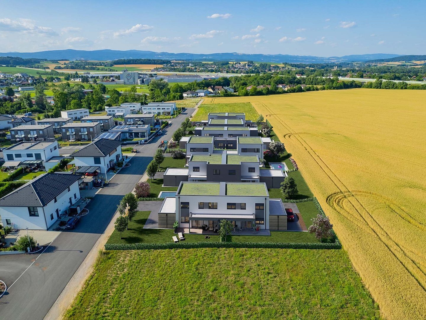 Traumhafte Baugrundstücke in Wieselburg für Doppelhausbebauung