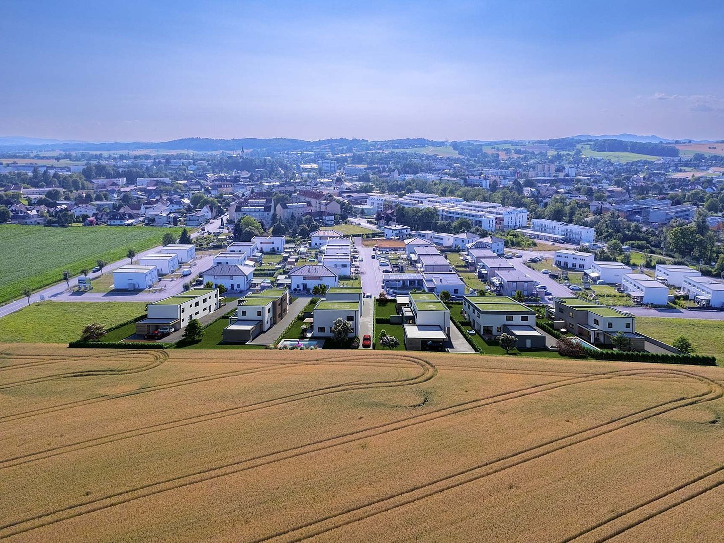 Traumhafte Baugrundstücke in Wieselburg für Doppelhausbebauung