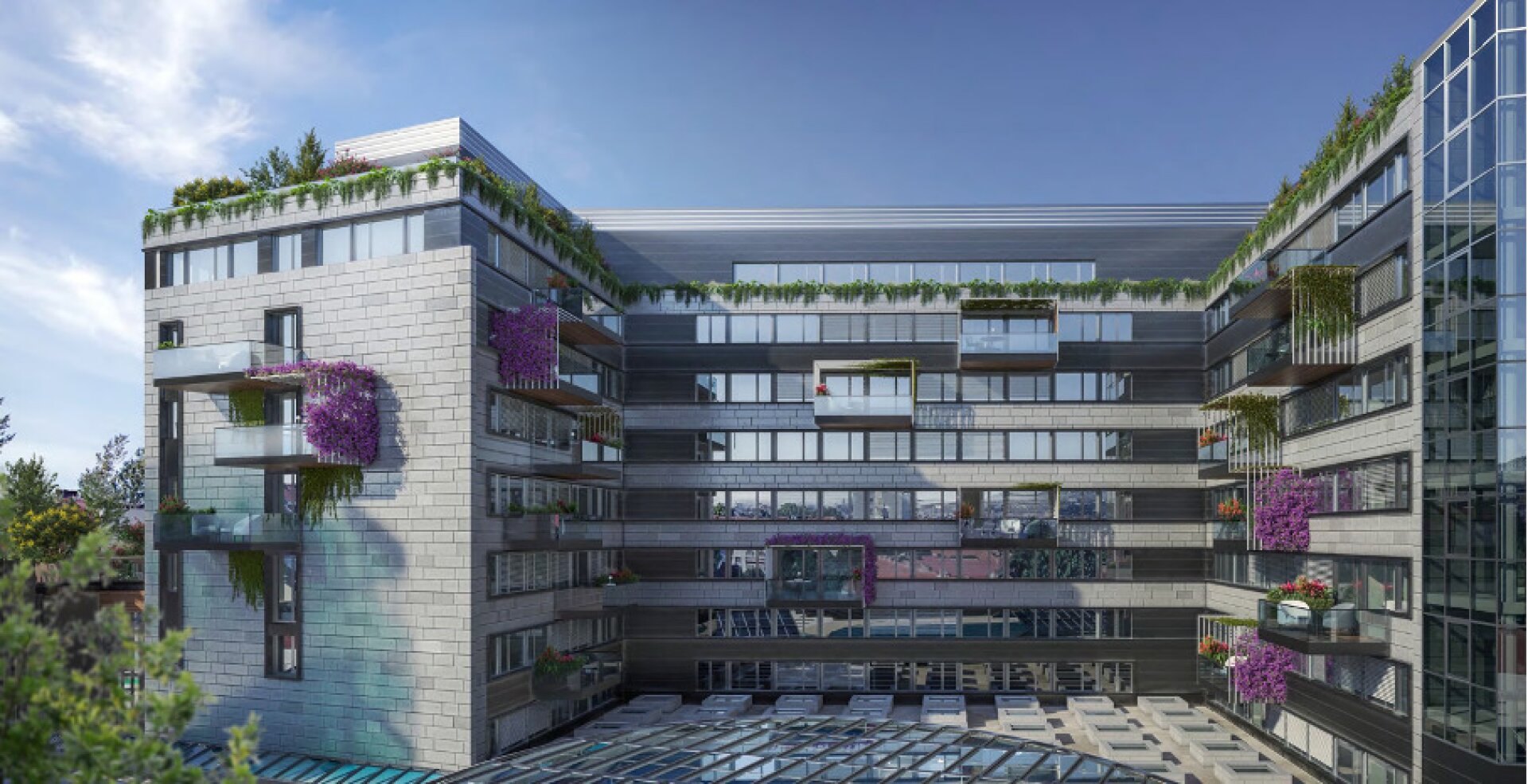 Office in myhive Urban Garden in Wienerberg City 10. Bez