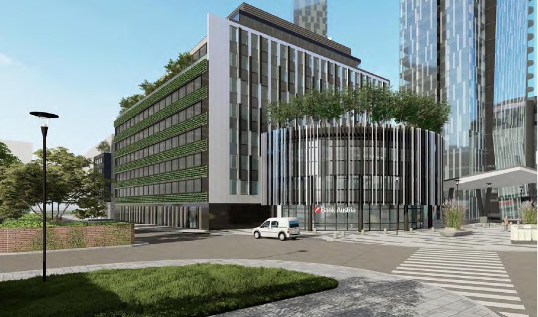 Office in myhive Urban Garden in Wienerberg City 10. Bez