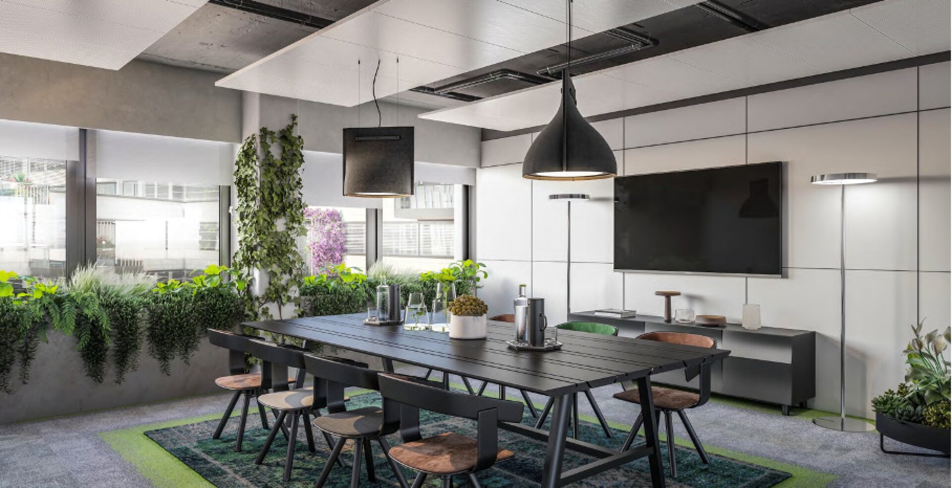 Office in myhive Urban Garden in Wienerberg City 10. Bez