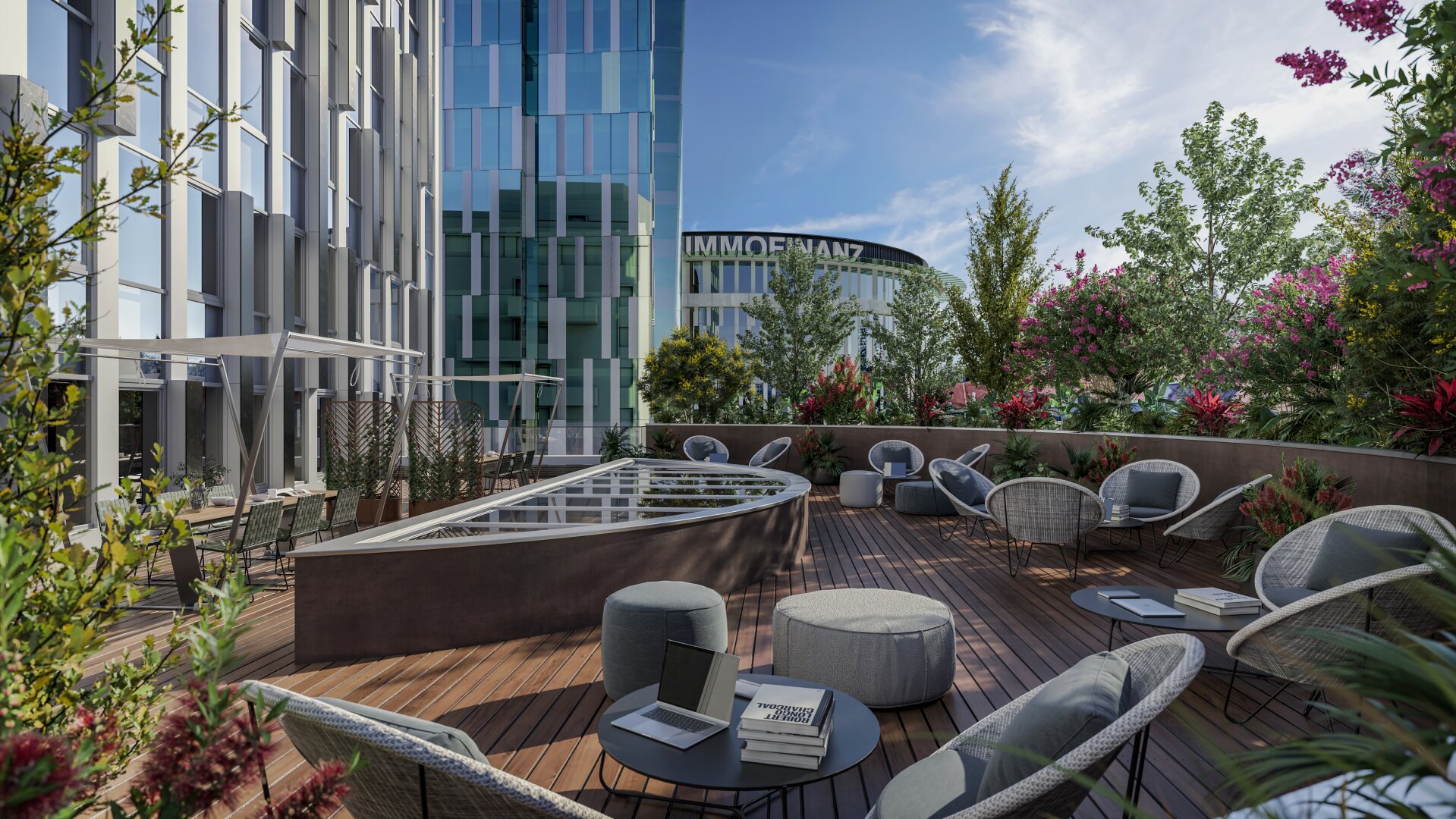 Office in myhive Urban Garden in Wienerberg City 10. Bez