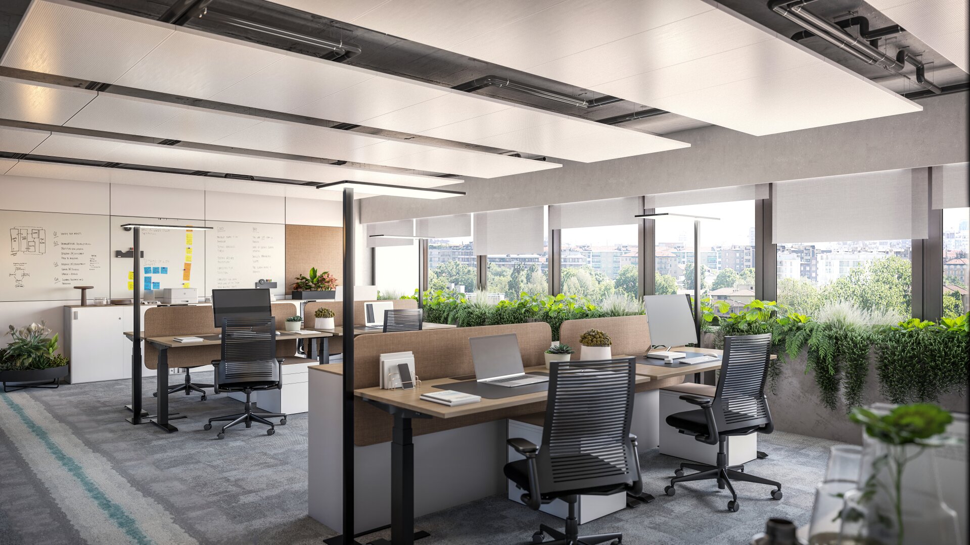 Office in myhive Urban Garden in Wienerberg City 10. Bez