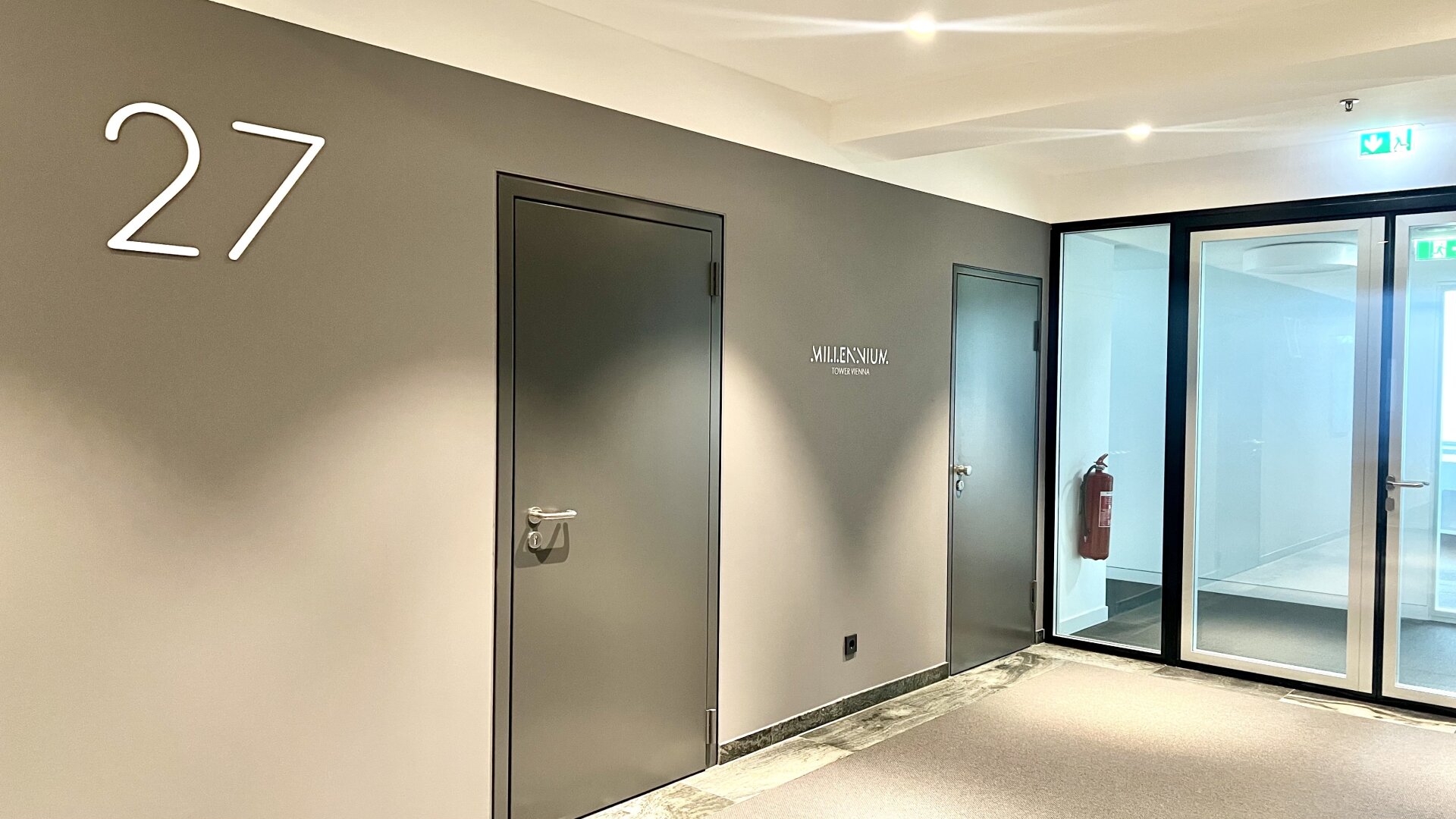 Traumhafte Büroflächen im Millennium Tower 27.OG