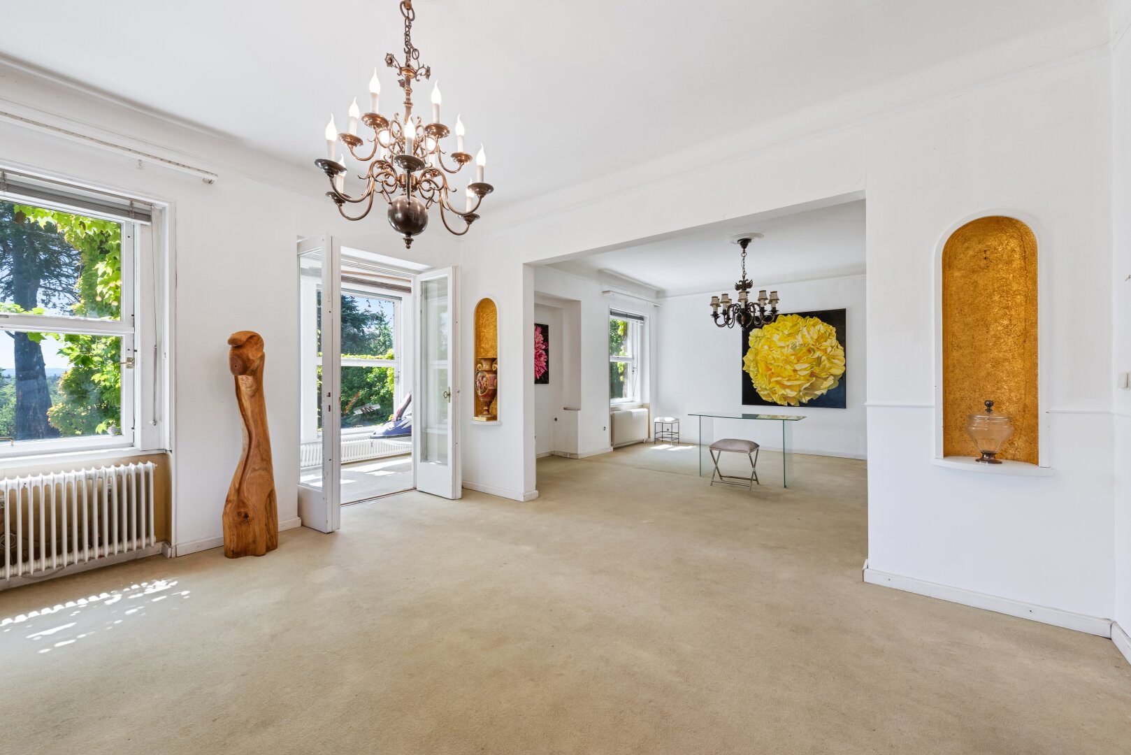 Wohnen mit Geschichte: Villa mit spektakulärer Aussicht im beliebten Grinzing!