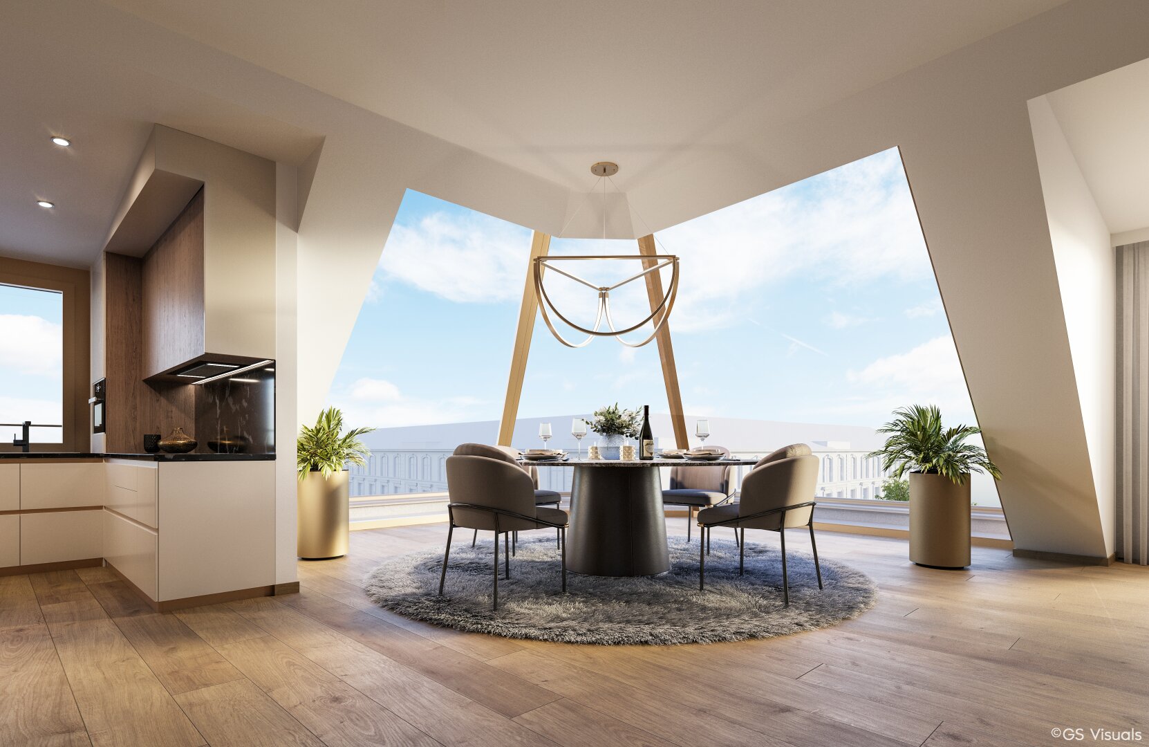 Hochwertige Wohnung mit zwei ZImmern mit Parkblick, beste Ausstattung, Aktion bis 30.6.2026