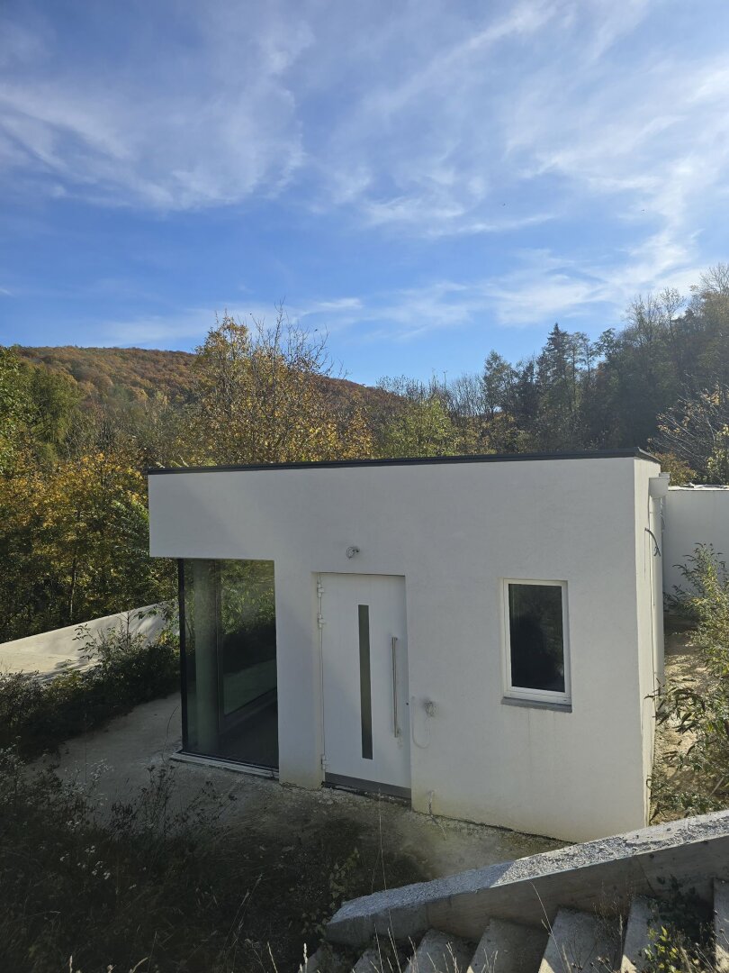 Zwei Reihenhäuser mit großem Grundstück & Pool – Rohbauprojekt mit viel Potenzial