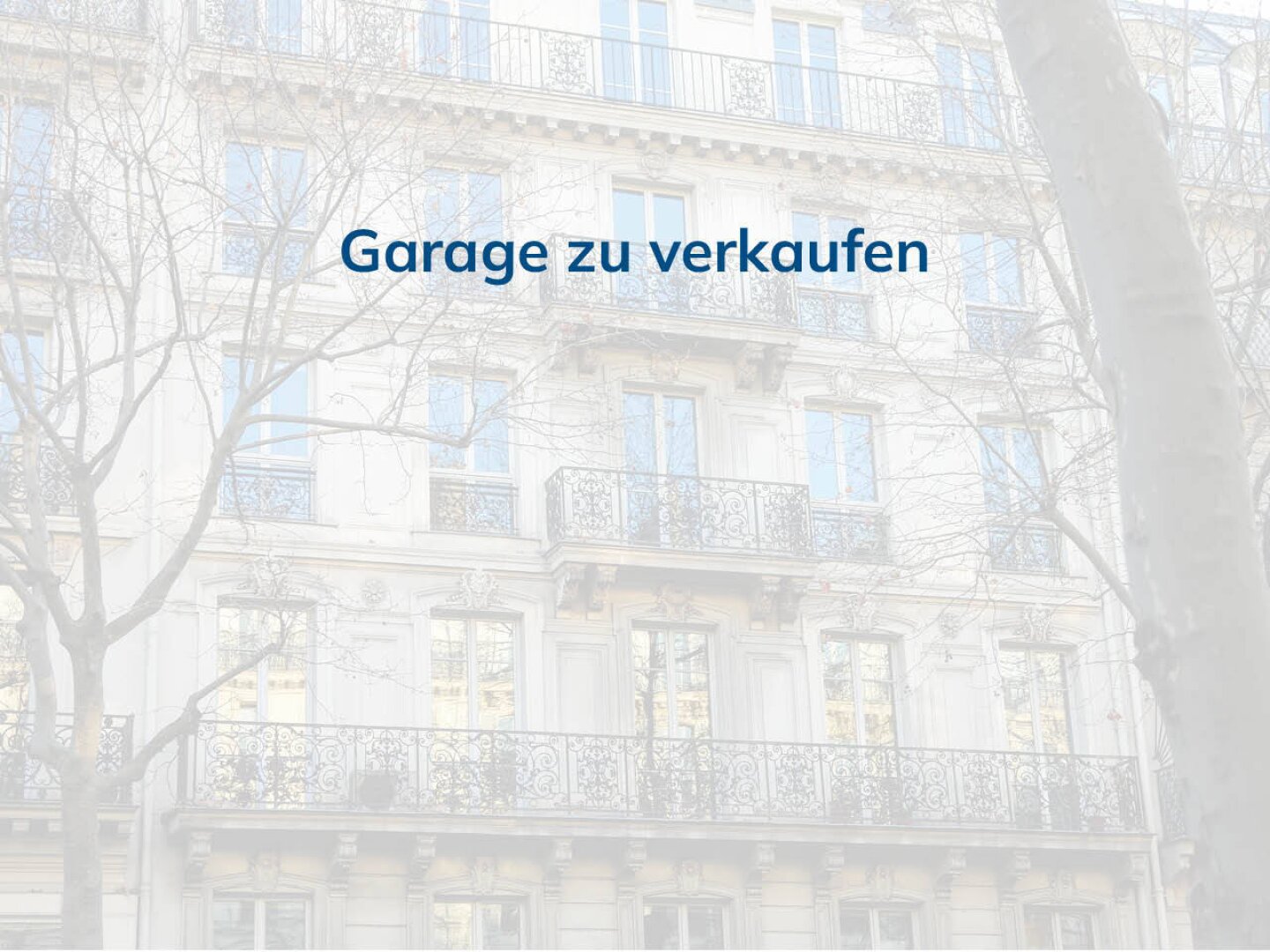 Garagenstellplatz nähe Hütteldorfer Straße