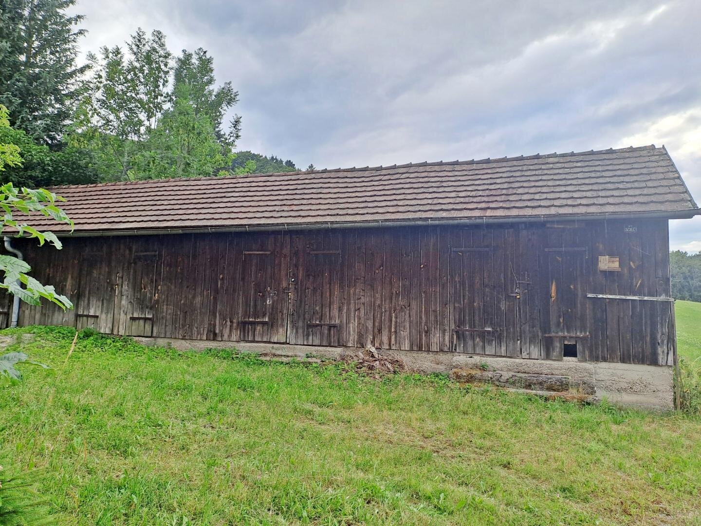Außenbereich Holzstadel