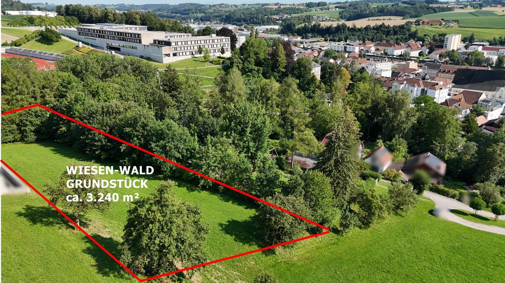 Grüne Idylle  für Zukunftsinvestoren - Im Zentrum von Grieskirchen!