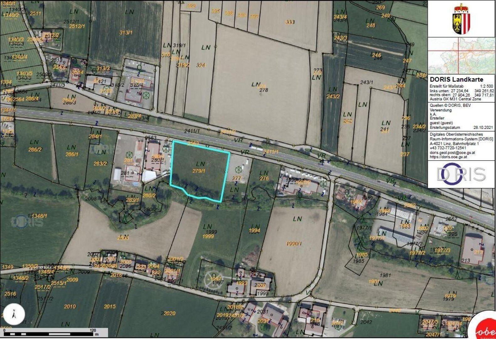Lageplan GST 279_1