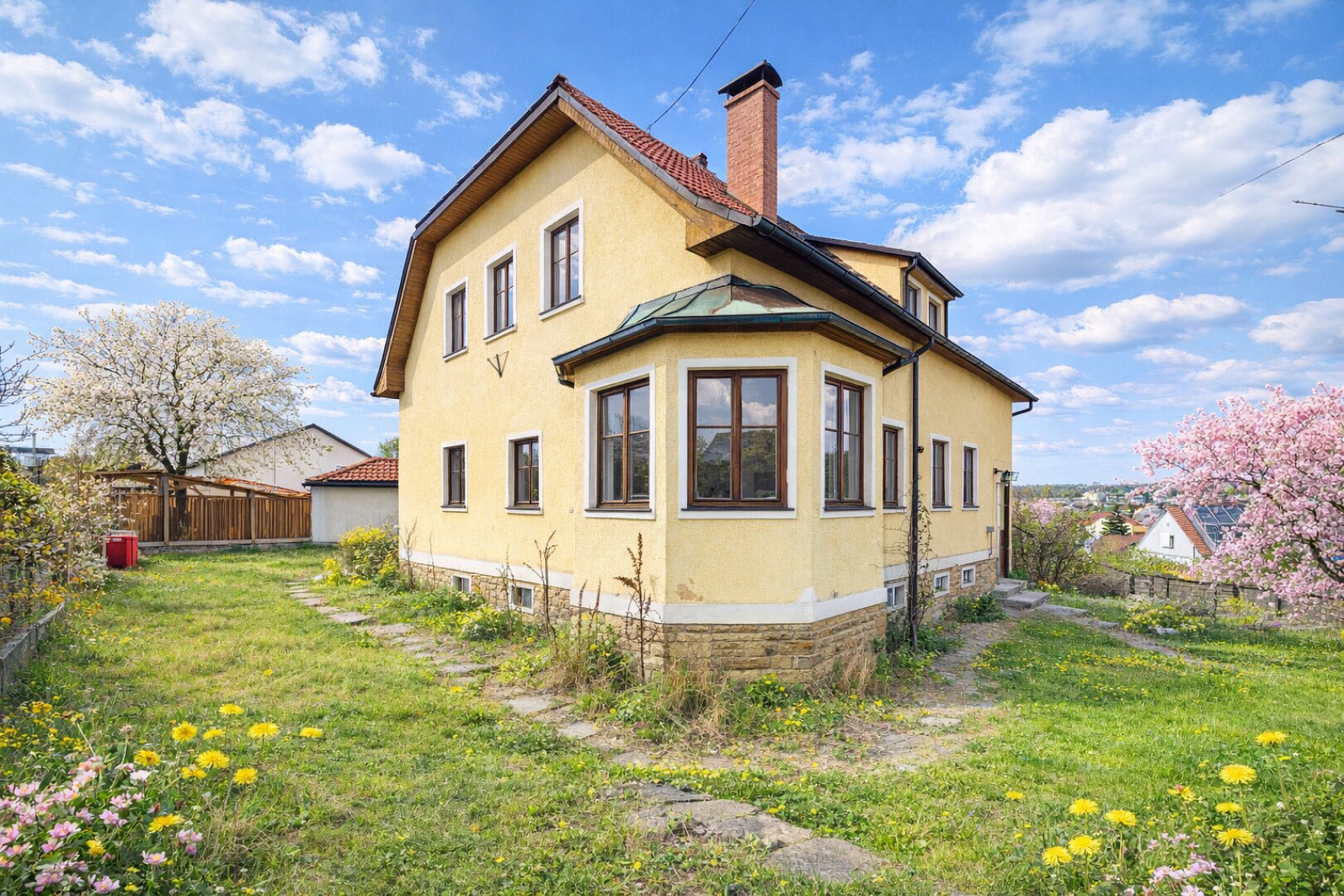 Hausansicht vom Garten - Pic 1