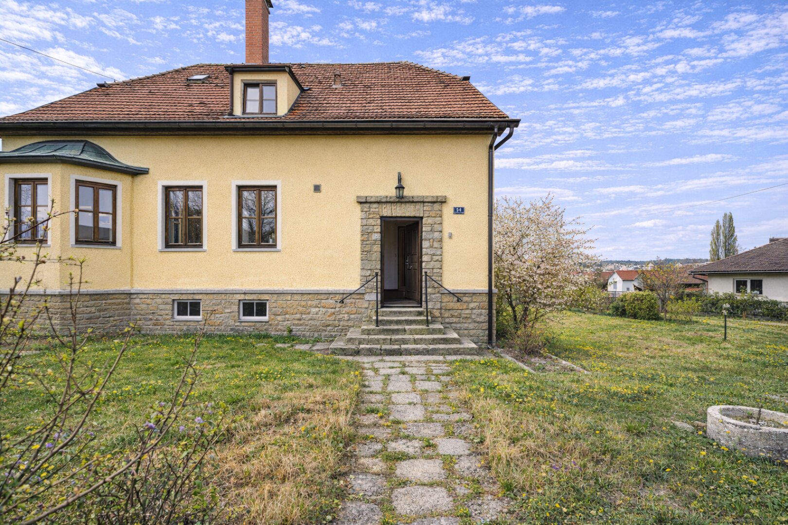 Eingang zum Wohnhaus