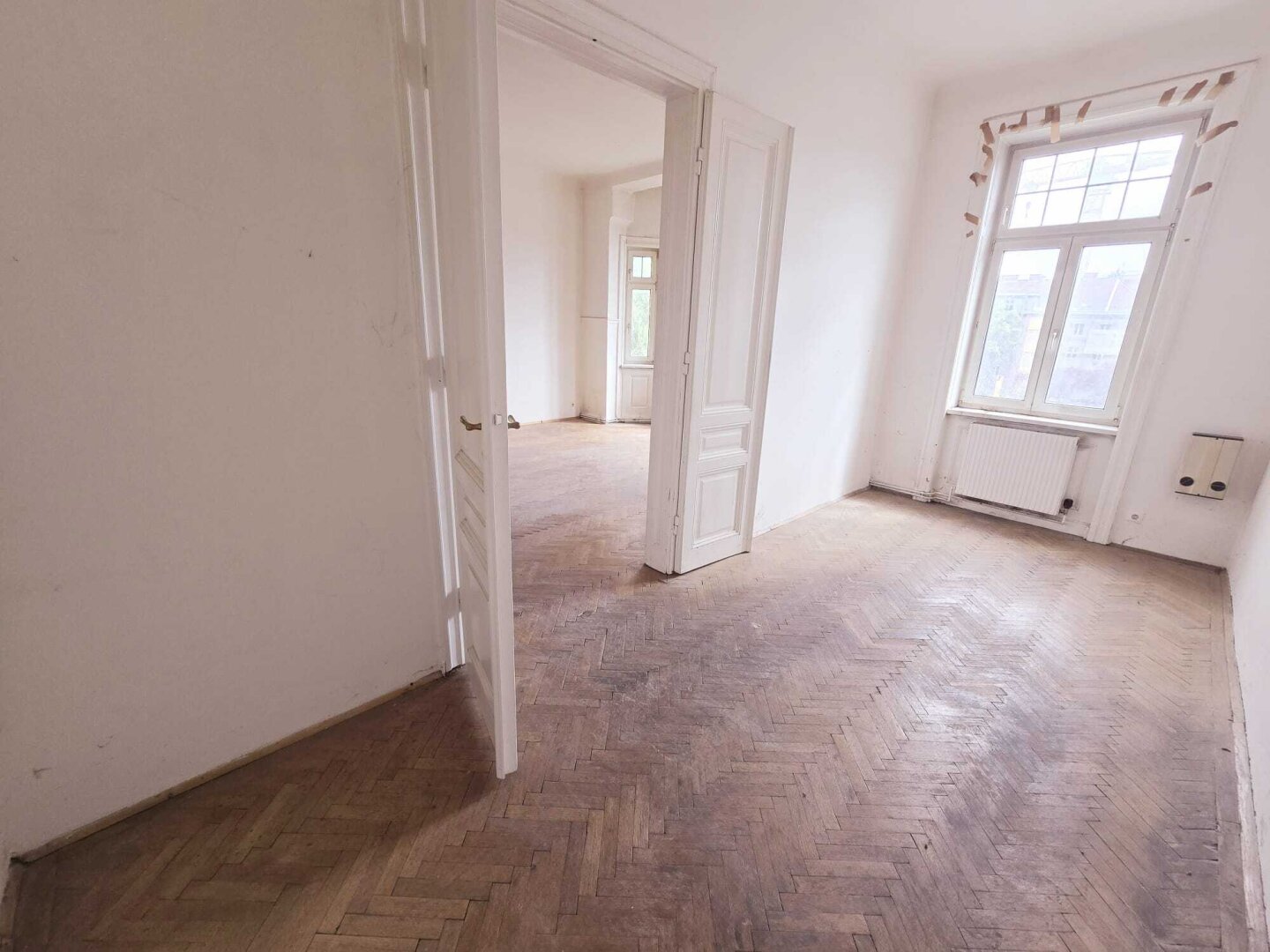 ++ Jugendstil-Juwel im Wiener Altbau mit Kaminanschluss und Lift+ Unter Sankt Veit U-BAHN + 5-Zimmer 125m² + VERANDA 5,33m² ++