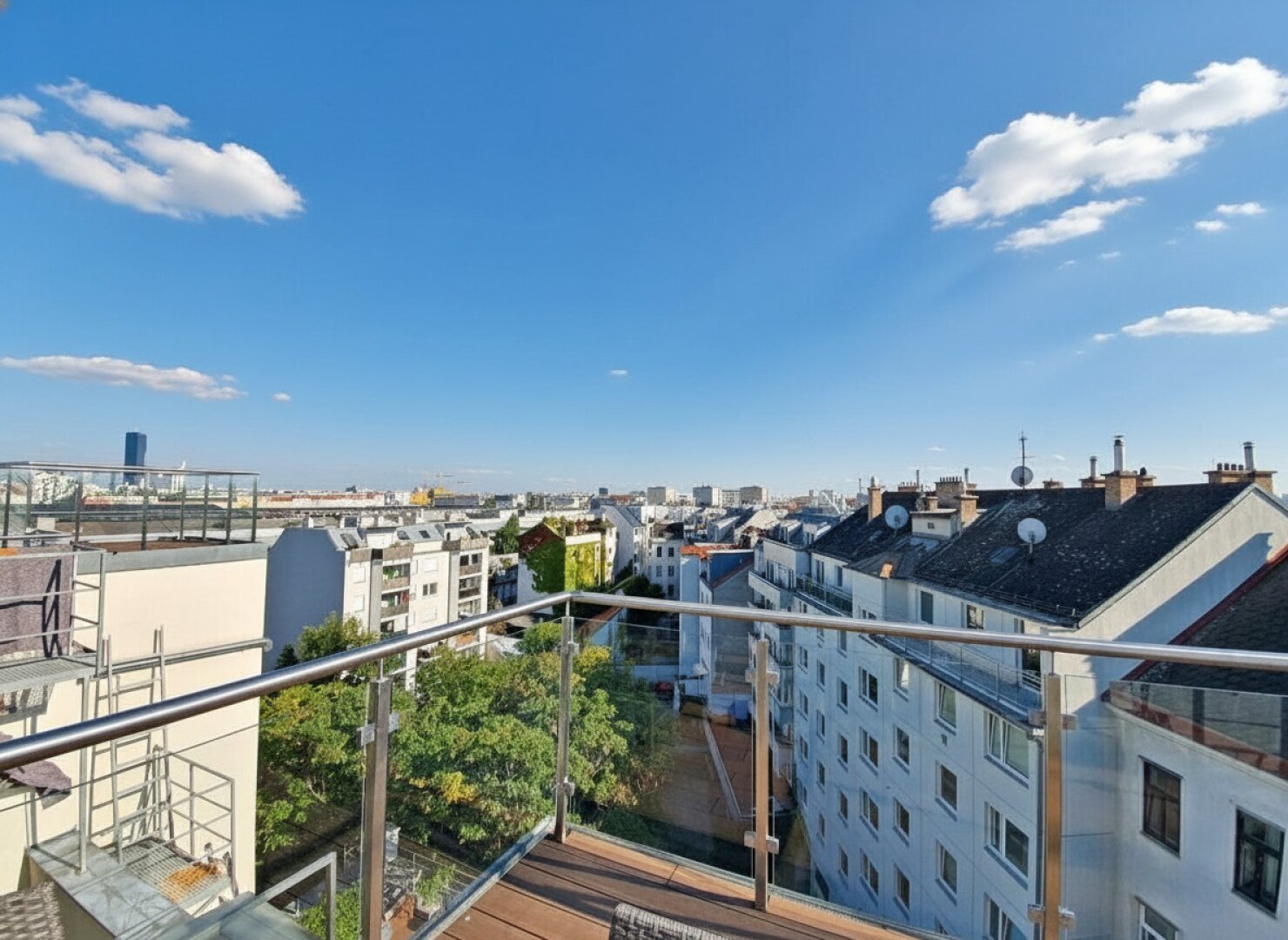 Terrasse mit WEITBLICK