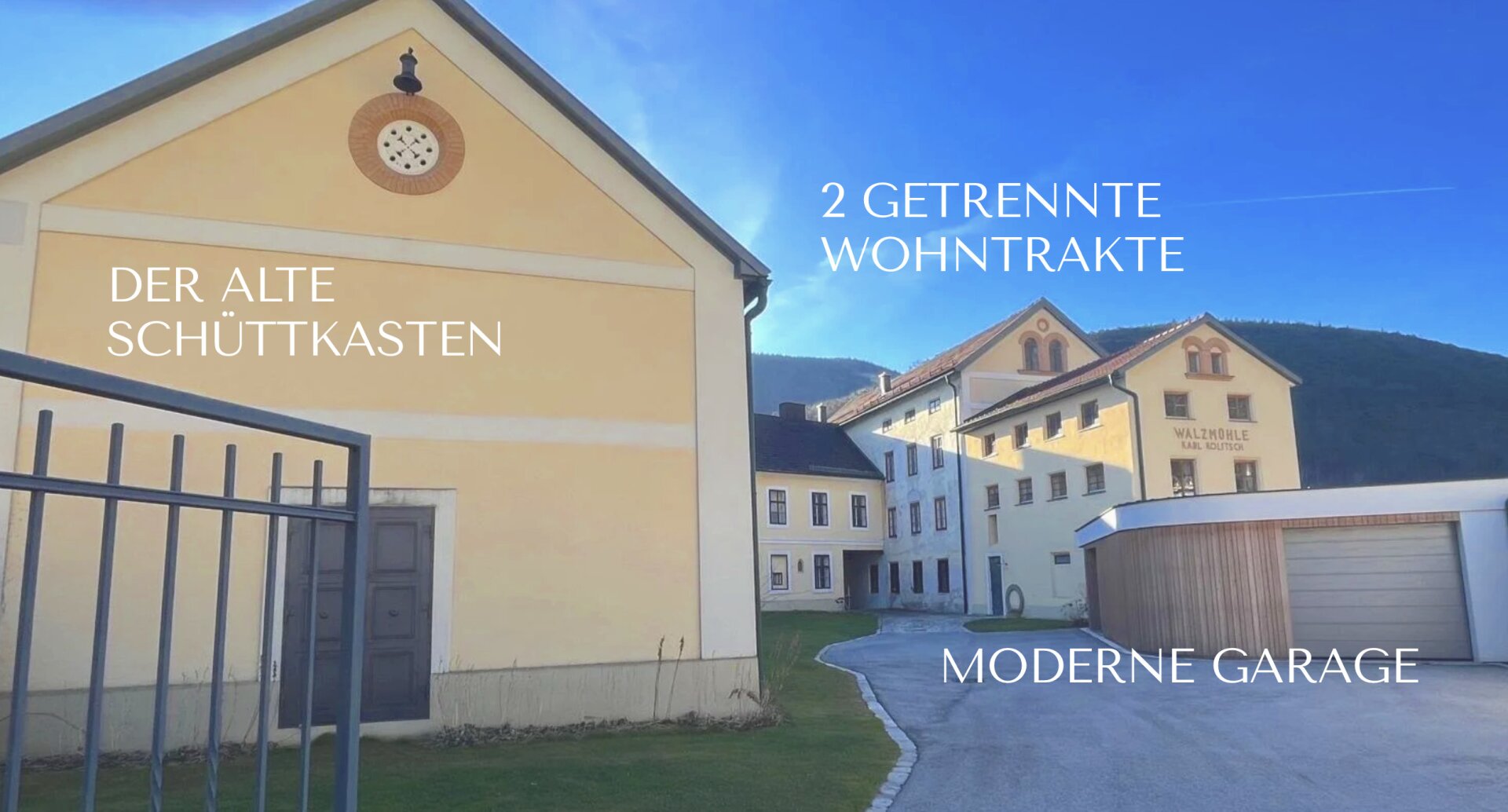 Charmantes Mühlenensemble im Piestingtal