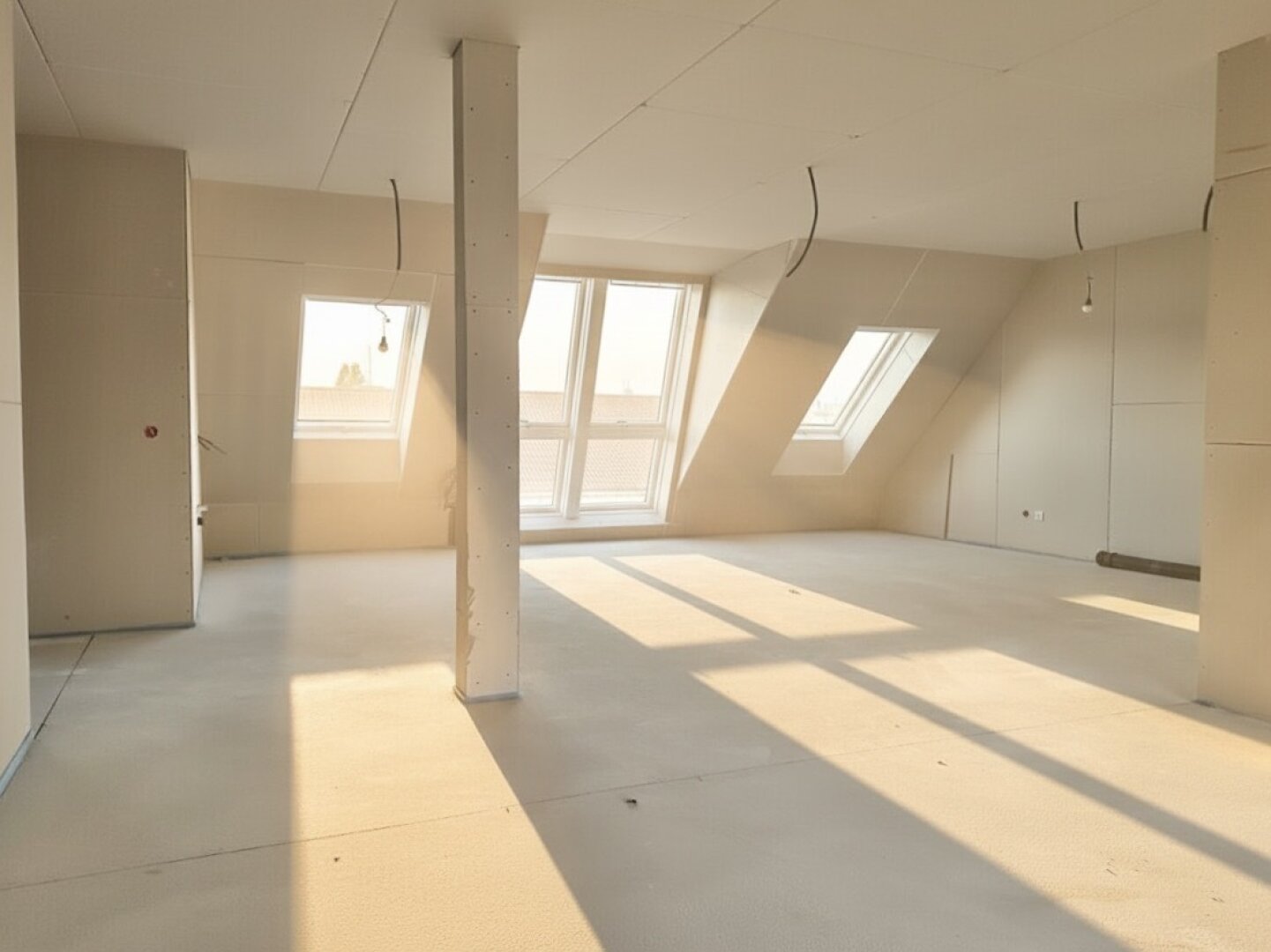 Erstbezug in U-Bahn-Nähe! Lichtdurchflutetes 4-Zimmer-Penthouse mit zwei Balkonen und Dachterrasse mit Panoramablick