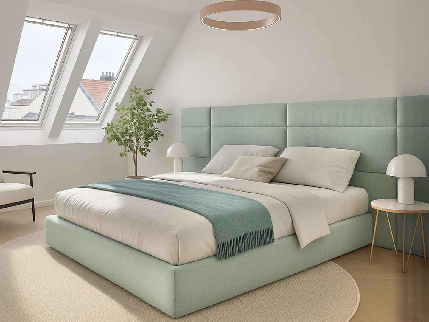 U-Bahn-Nähe U3 und U6! Hochwertige 3-Zimmer-Dachgeschoss-Wohnung mit Südterrasse in generalsaniertem Gründerzeithaus