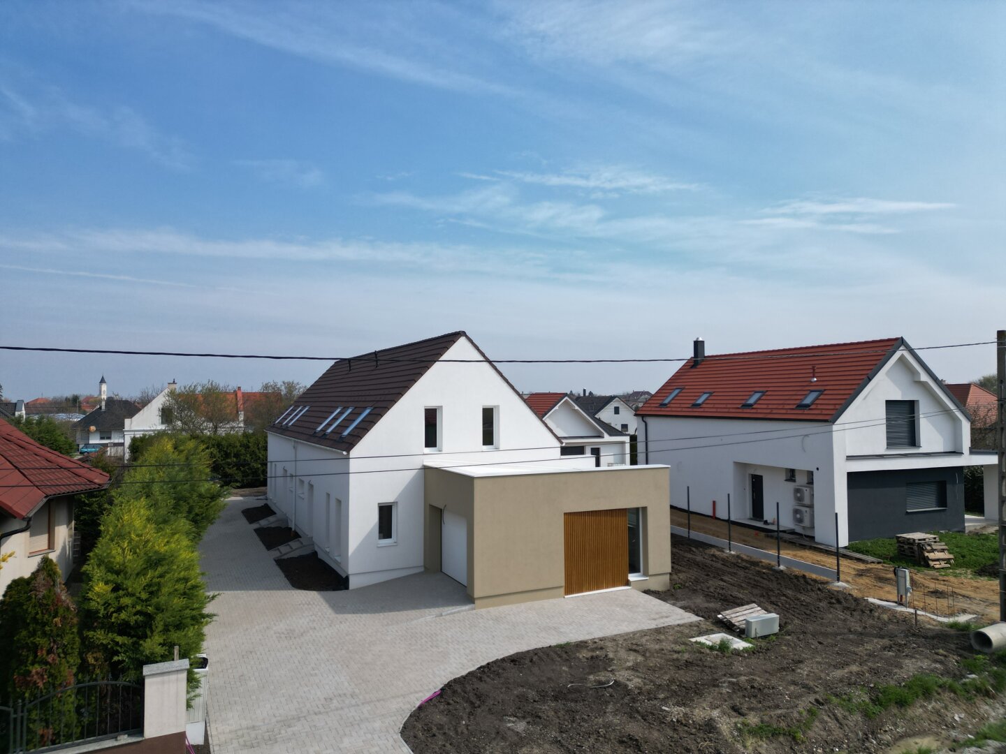 +++ Erstbezug Doppelhaushälfte Nähe der Therme in Hegykö+++