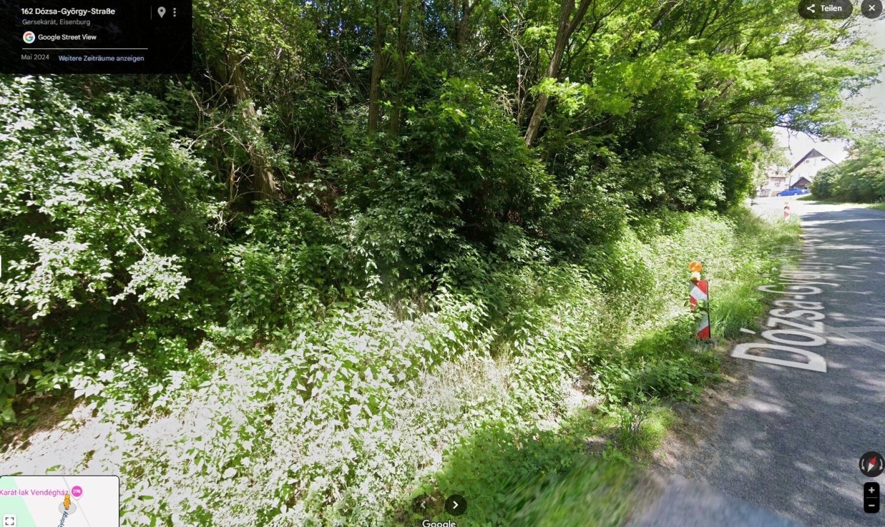 +++ Baugrundstück in  9813 Gersekarát, Dózsa György ut.! +++