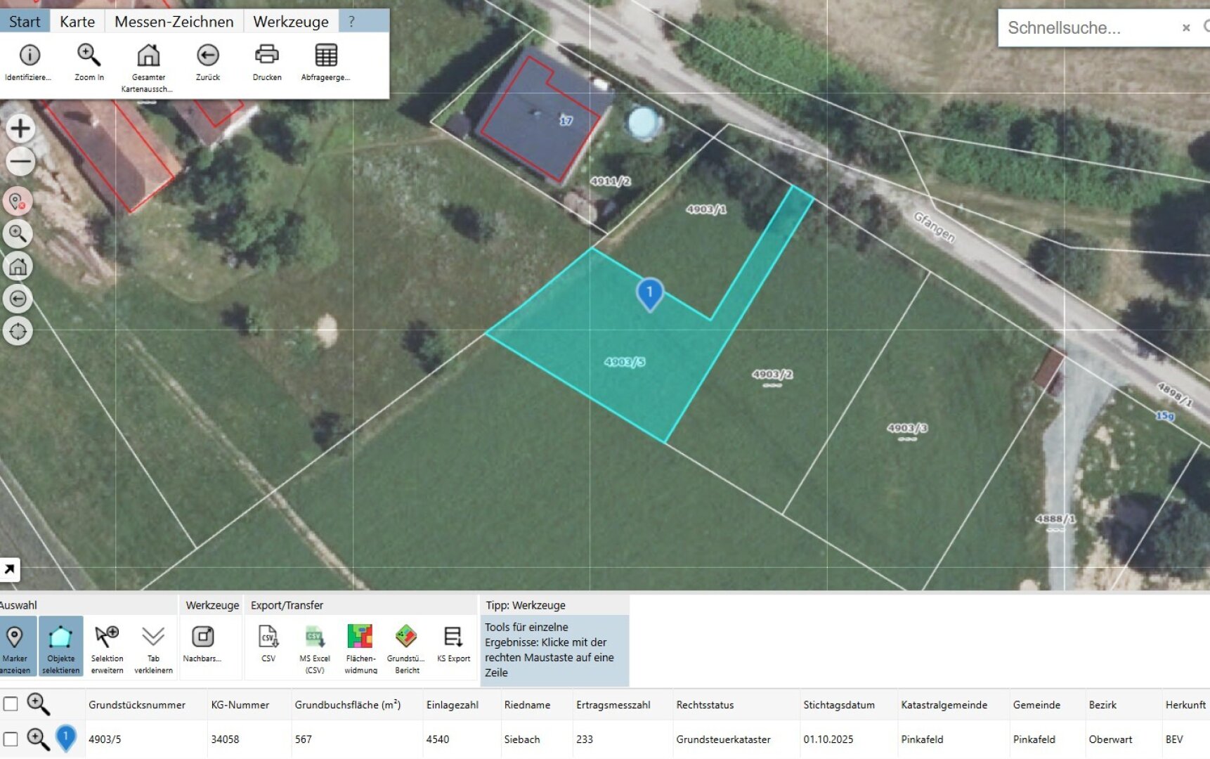 +++ Baugrundstück in bester Lage am Ortsrand von Pinkafeld +++