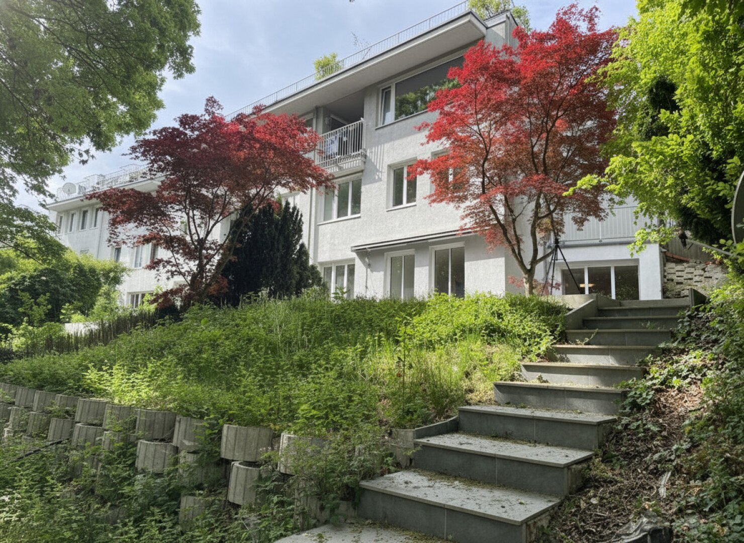 ++ Gartenidylle in Neustift am Walde ++ Moderne 3-Zimmer-Wohnung mit Terrasse & Garagenplatz in absoluter Ruhelage