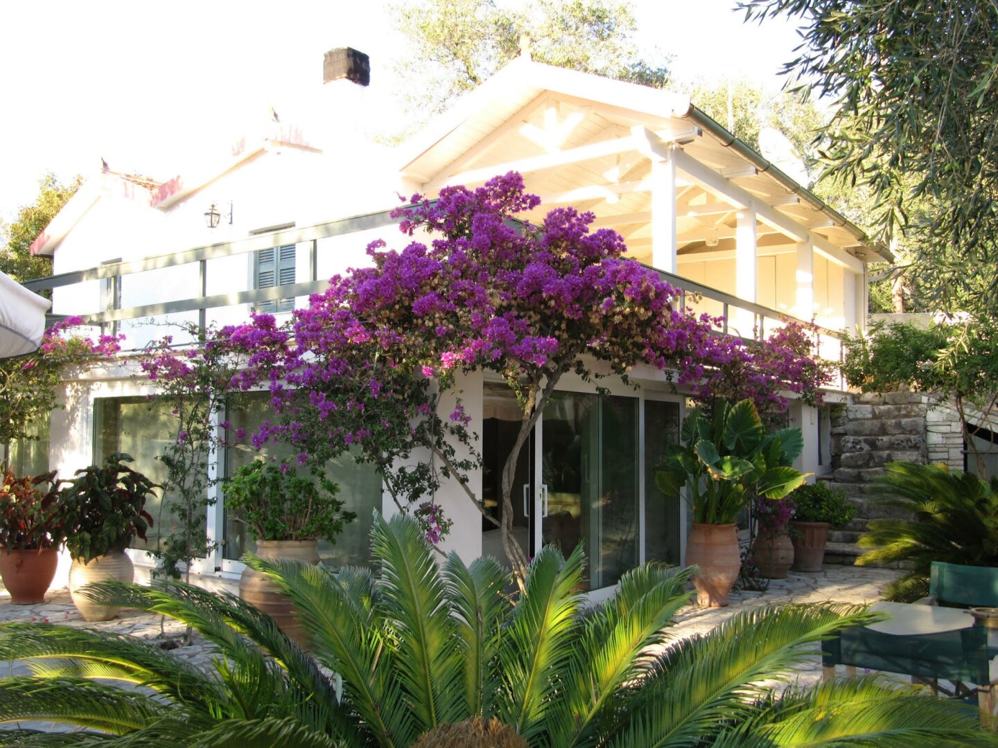 Gut geschnittene und gemütliche Villa mit Schwimmbad und Garten auf der Insel Paxos