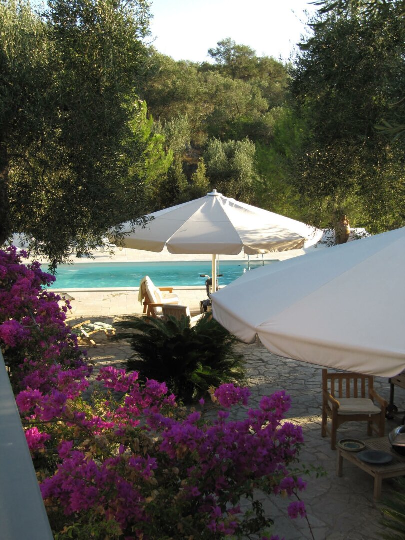 Gut geschnittene und gemütliche Villa mit Schwimmbad und Garten auf der Insel Paxos