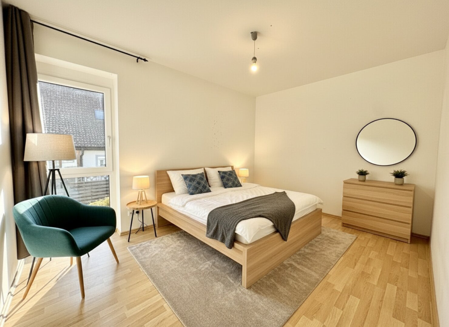 Gemütliche 3-Zimmer mit südlich ausgerichtetem Balkon nähe Obergroßau