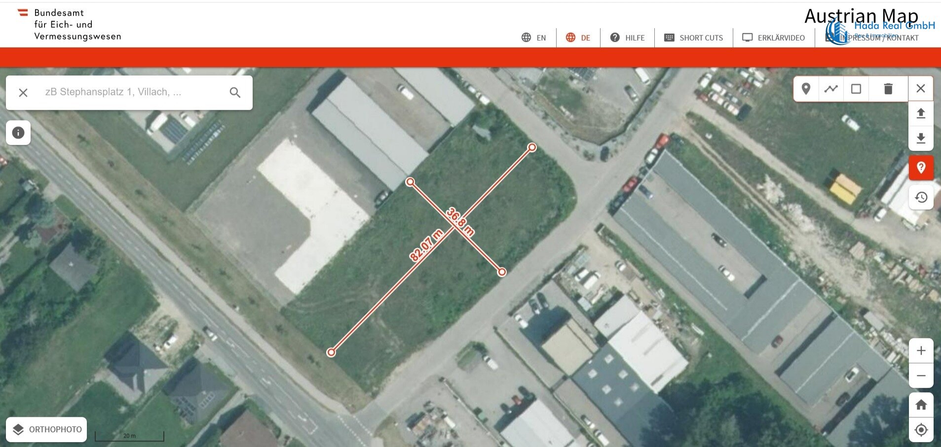 Projektgrundstück in Ecklage – ca. 3.000 m² mit hervorragender Verkehrsanbindung