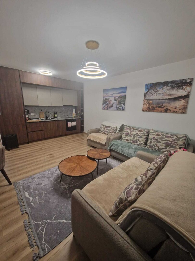Komplett möblierte 2-Zimmer-Wohnung mit Balkon, Lift und Klimaanlage in Montenegro