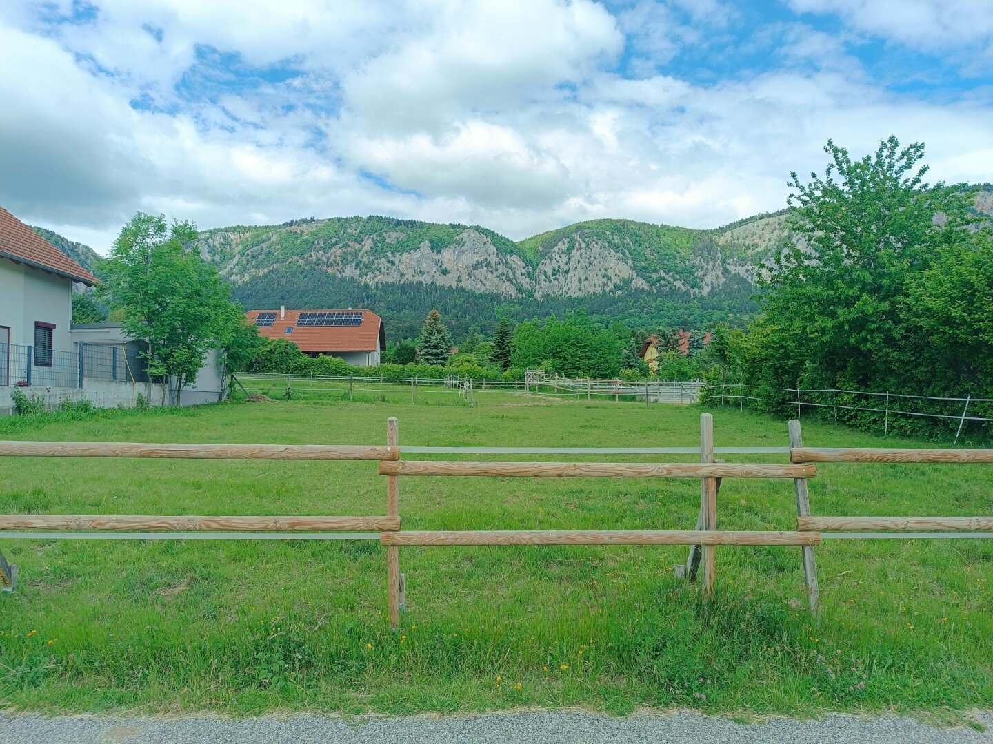 sonniger BAUGRUND am FUßE der HOHEN WAND - NATUR pur