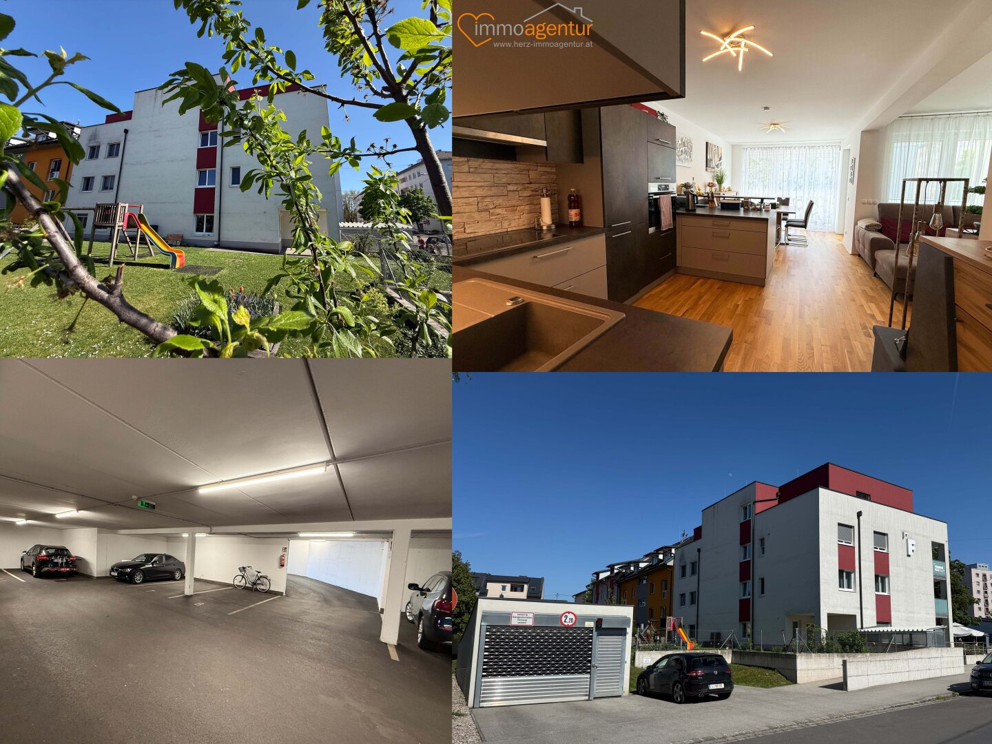 Wohnen ohne Kompromisse! Barrierefrei zugängliche exklusive 3 Zimmer  Wohnung mit Loggia & Tiefgarage in Kleinmünchen