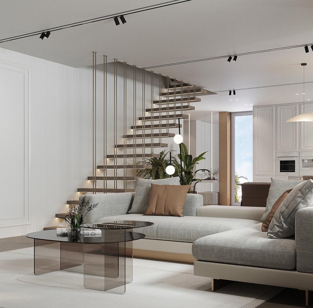 Wohnzimmer (Einrichtungsvorschlag)