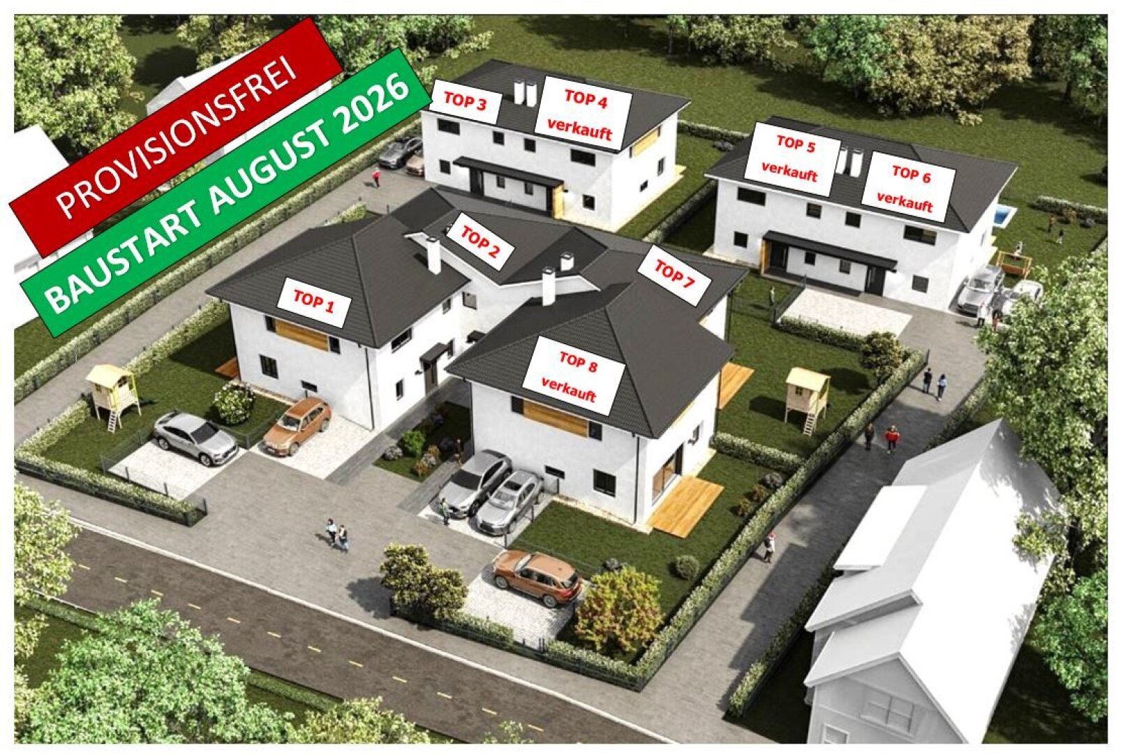 PROVISIONSFREI & Erstbezug Doppelhaushälften