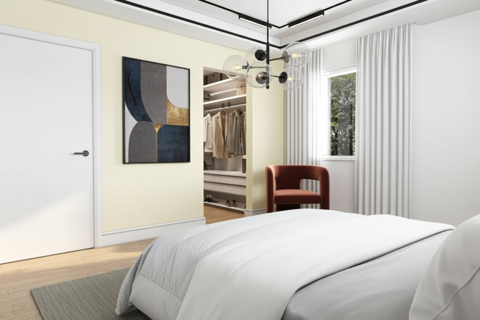 Schlafzimmer (Einrichtungsvorschlag)