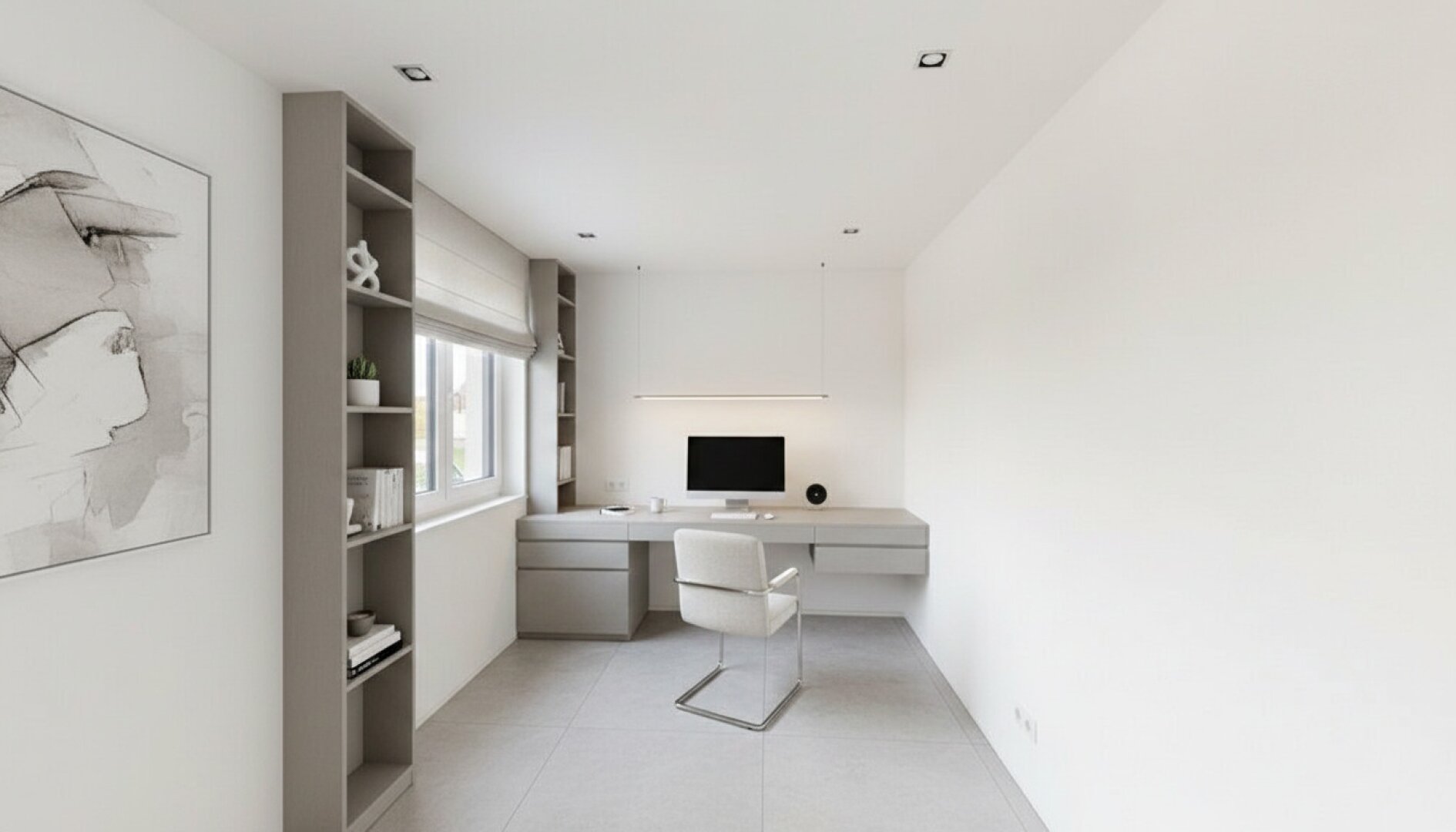 Büro (Einrichtungsvorschlag)
