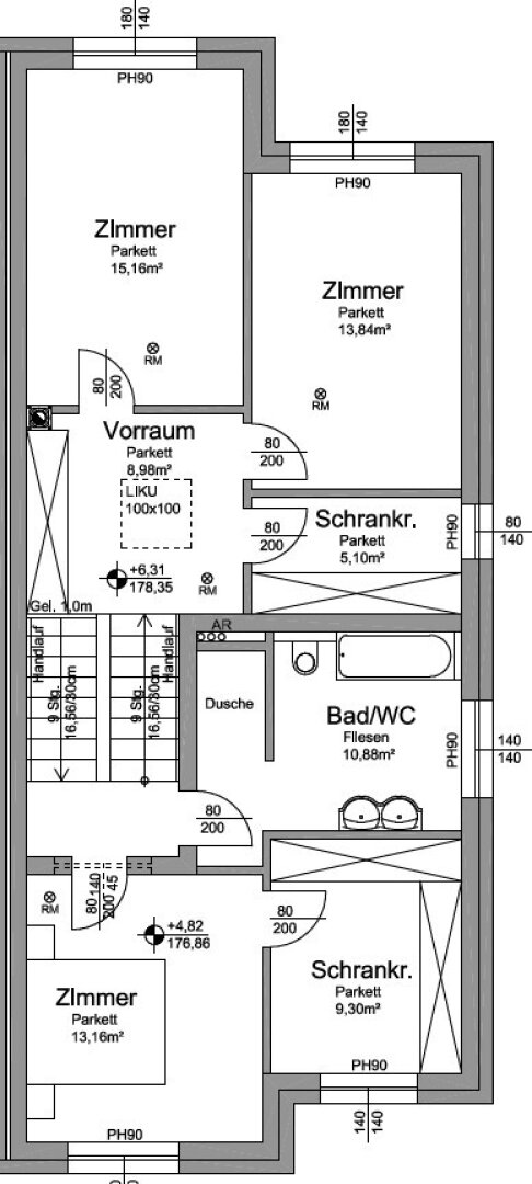 Grundriss OG