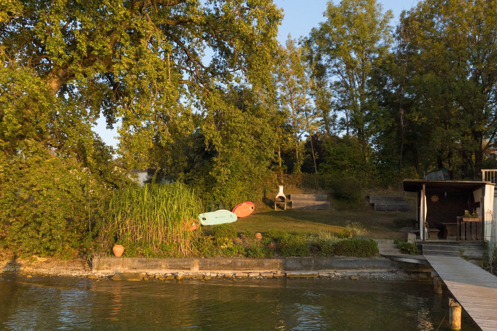 Luxus-Gartenwohnung mit Badeplatz am Wörthersee
