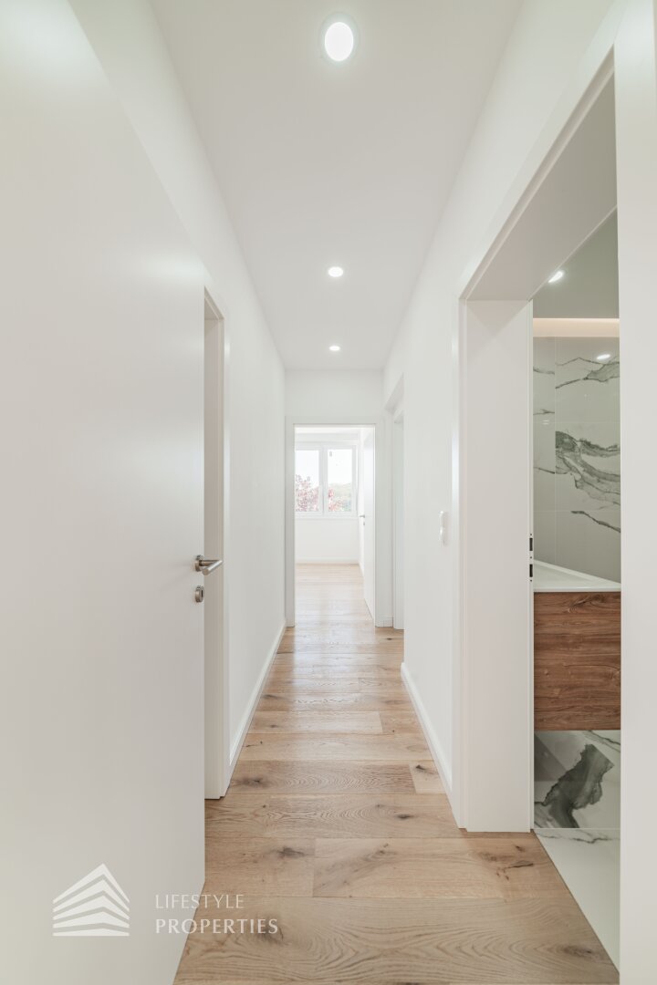 Erstbezug! Luxuriöse 4-Zimmer Traumwohnung mit Loggia und Poolzugang, Nähe Pötzleinsdorfer Schlosspark