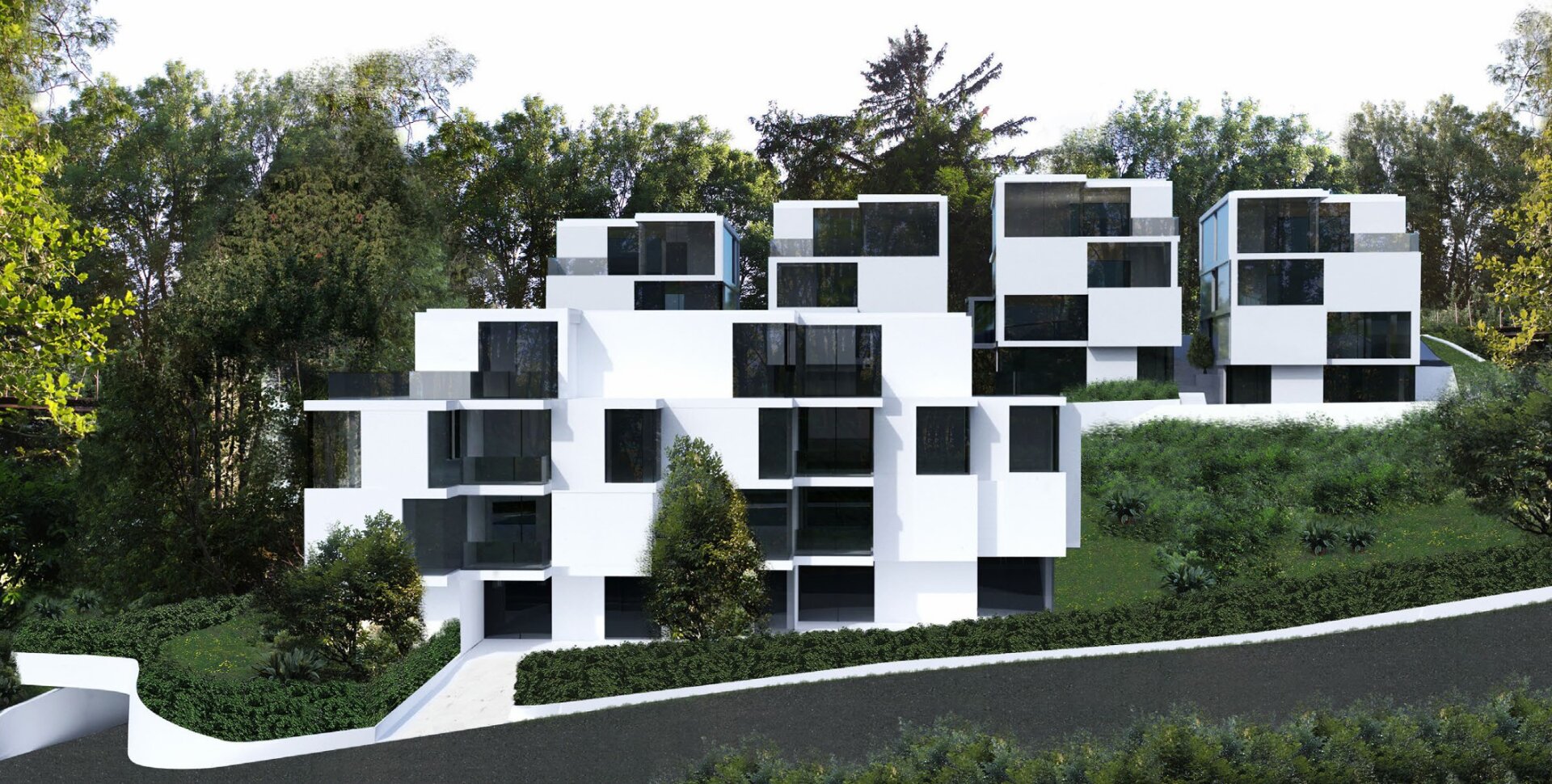 Einzigartiges Grundstück mit baugenehmigten Projekt zum Bau von 12 Luxus-Wohnungen