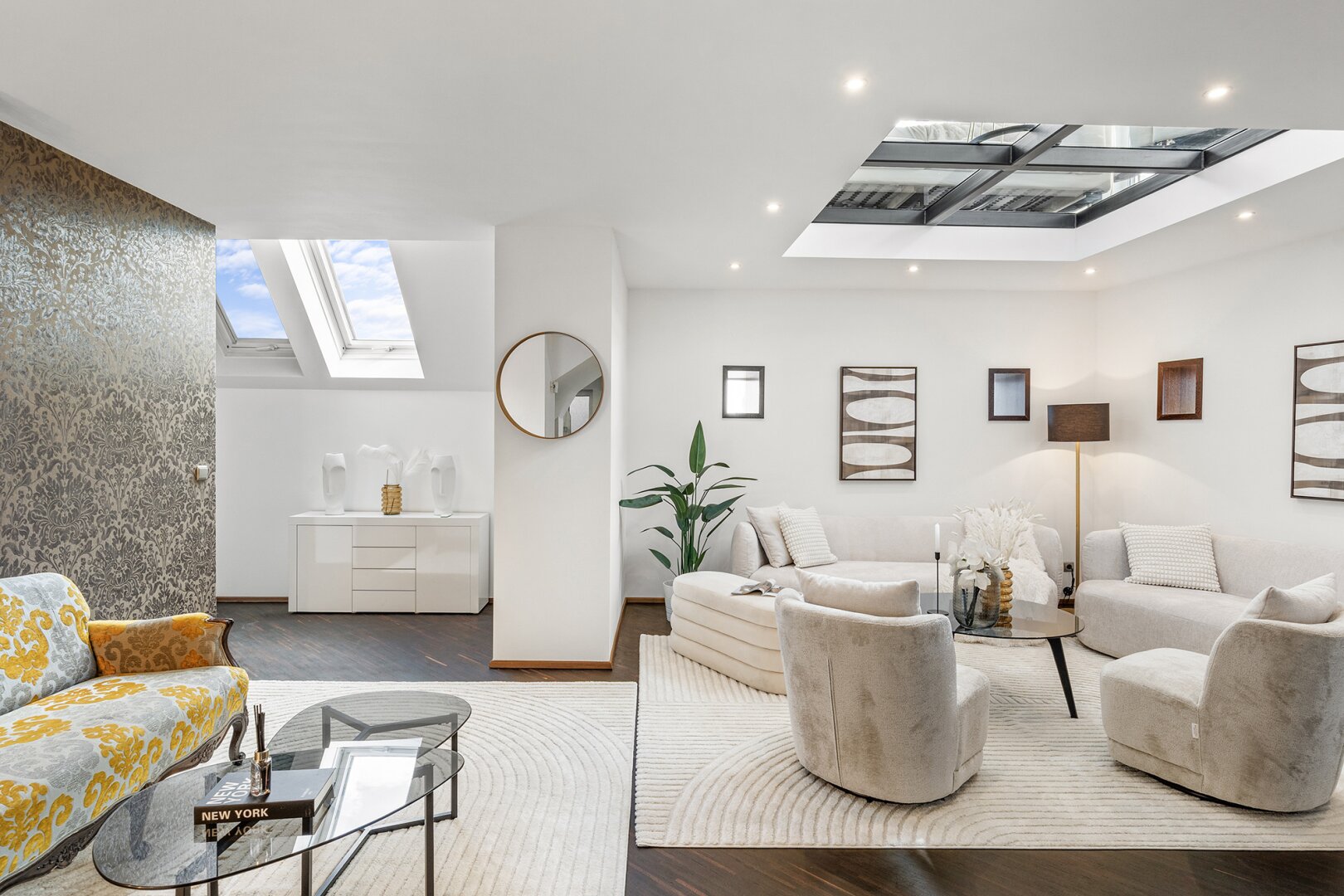 Exklusive Dachgeschoss-Maisonette mit 2 Terrassen & 360° Panoramablick