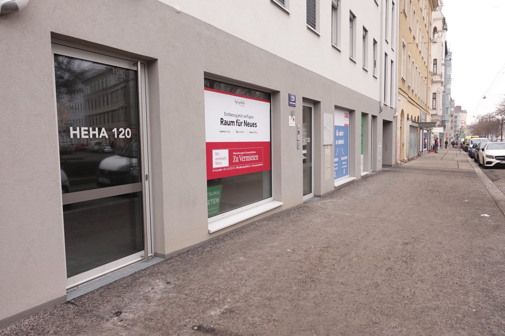 110 m² Geschäftslokal plus 36 m² Lager - ERSTBEZUG