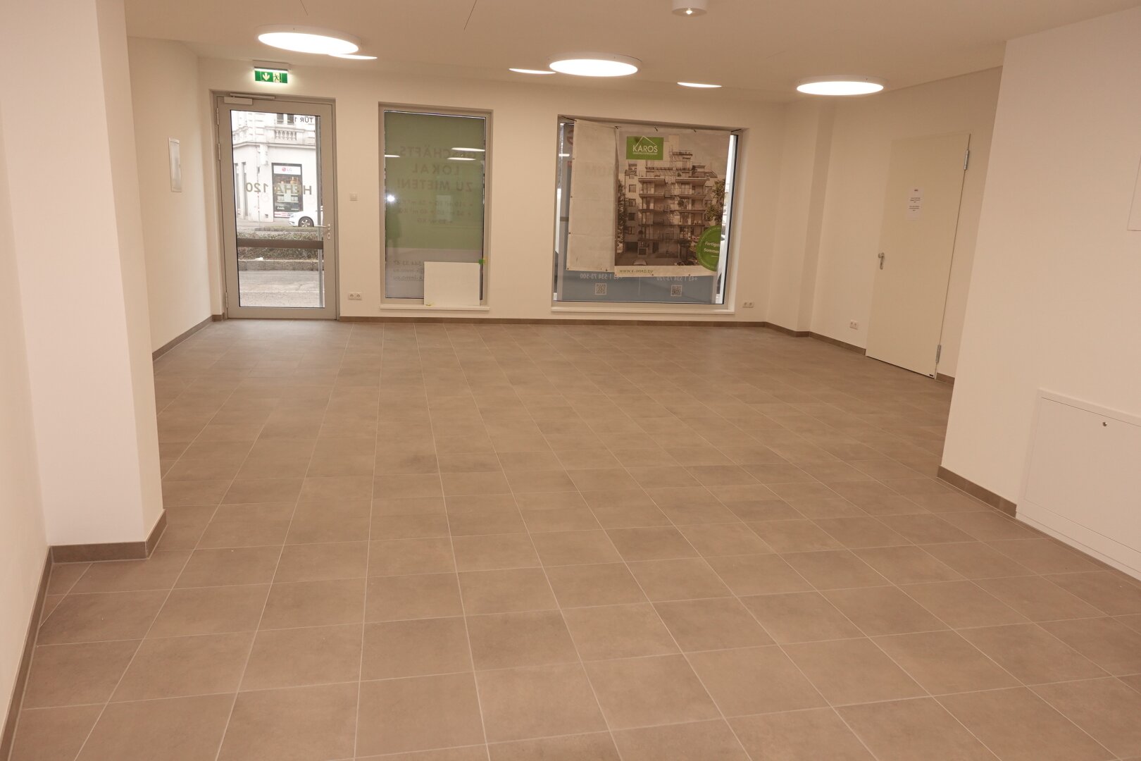 63 m² Geschäftslokal plus 40 m² Lager - ERSTBEZUG