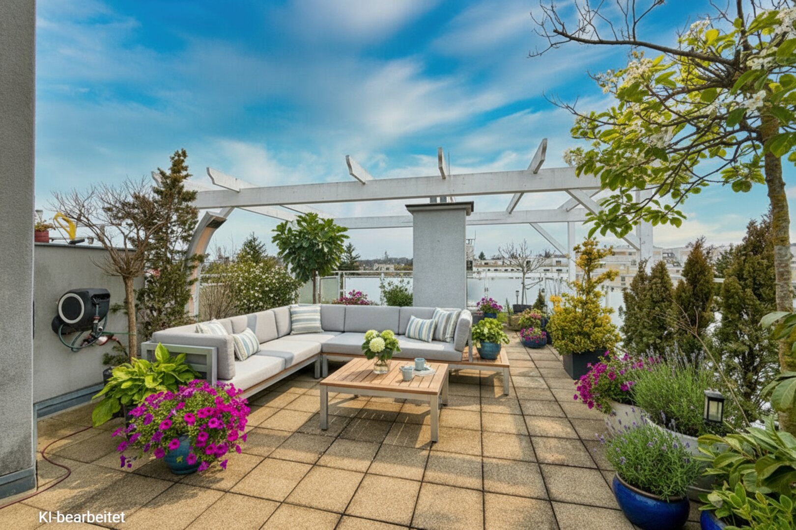 Über den Dächern von Hietzing: Traumhafte Terrassen-Penthousewohnung mit Lift-Direktfahrt & Garagenplatz