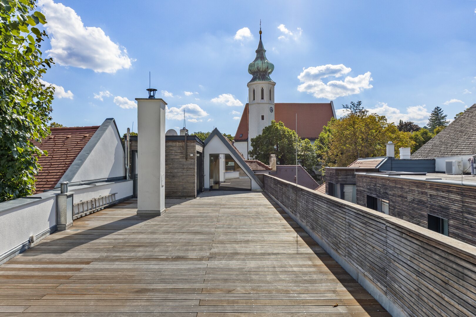 Architekten Juwel mit großer Terrasse im historischen Zentrum von Grinzing