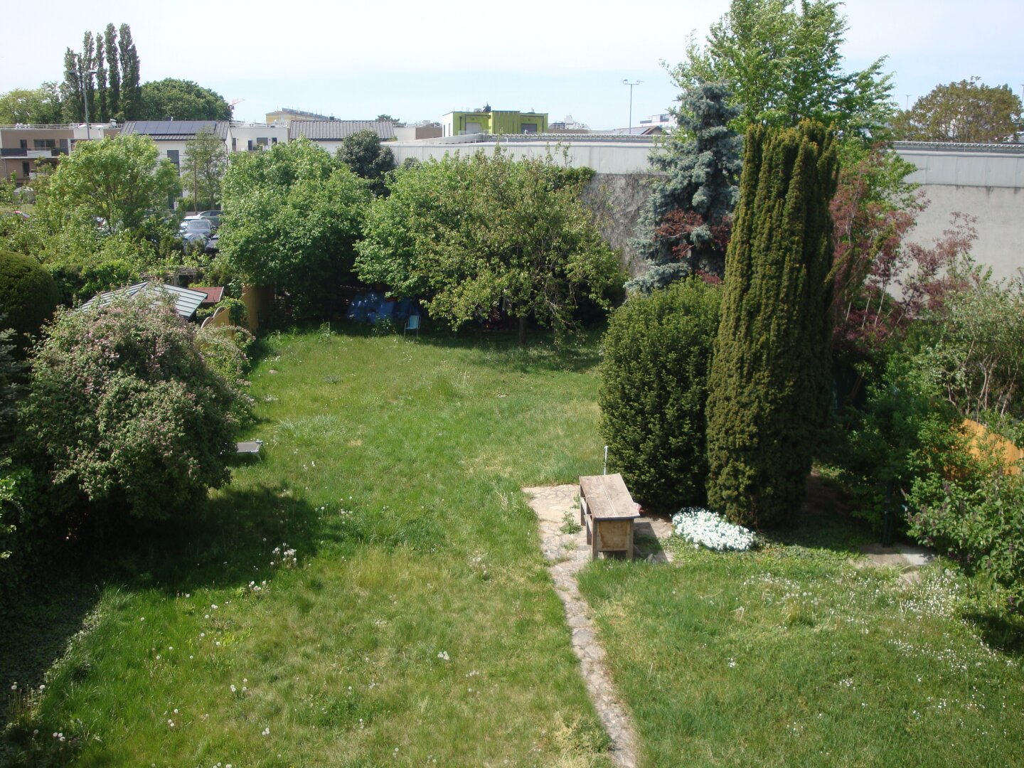 großer Garten