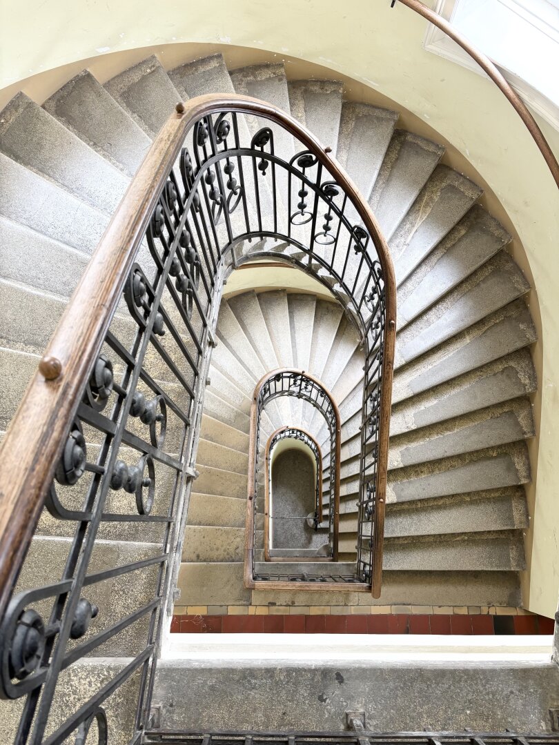 Treppen im Stiegenhaus