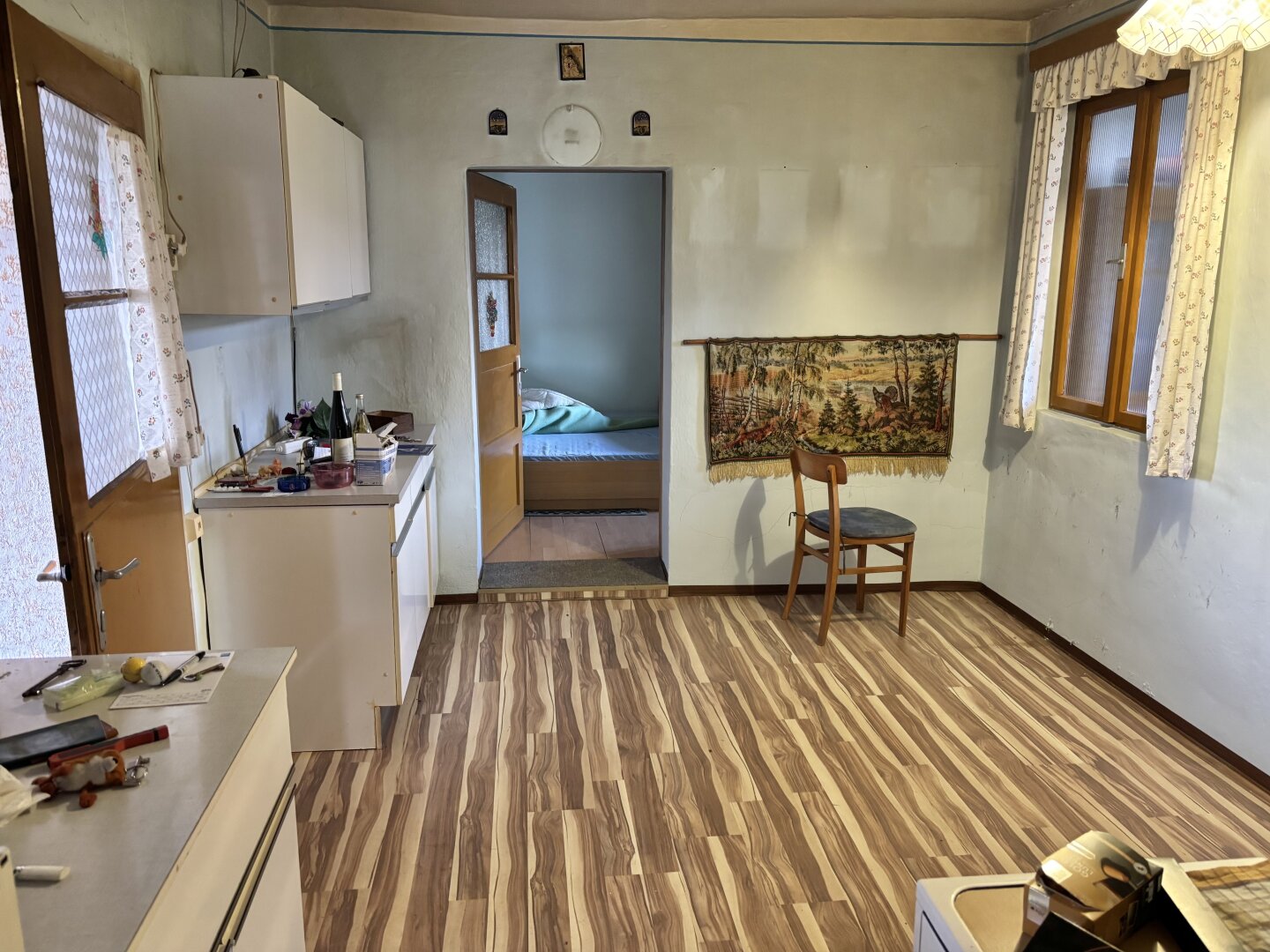 .. READY FOR UPDATE .. Neustift bei GS !!  Landhaus in netter Dorflage mit beschaulichem Garten - ca. 7.200m 2 Wald inklusive !!